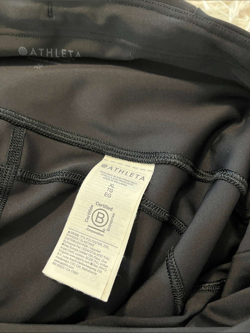 Athleta pacesetter 7/8 tight size XL - Picture 6 of 7